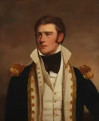 Henry Perronet Briggs, Portrait of British Admiral Henry John Rous, 1795-1877, PORTRAIT OF BRITISH ADMIRAL HENRY JOHN ROUS, 1795-1877, oil on canvas