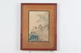 Nakayama Sugakudo, Flowers and Birds, Ink and color woodcut print on paper, signed and