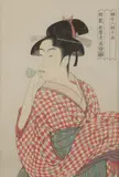 Kitagawa Utamaro, Ten Classes of Women'S Physiognomy, Together with one color woodcut