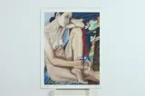 Philip Pearlstein, Model with Blue Flowered Kimono