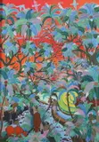 K. K. Ngurah, Campuhan, Oil on canvas, signed, located and dated '88 lower center