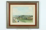 Augusta Kochanowska, View of Krakow, Watercolor
