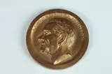 Felix de Weldon, President Lyndon Baines Johnson, Bronze inaugural medal by sculptor Felix de Weldon