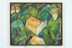 Mon Refuge Secret by Lucien Durand, Oil on canvas - Fraed, 20 in. x 26 in, sold Feb 2017