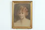 Teodor Axentowicz, Portrait of Woman, Pastel