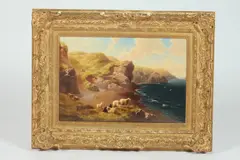 William Davies, Penliech-Carnarvonshire, Oil on canvas