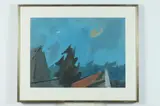 Herman Maril, Monhegan Island, Oil on paper