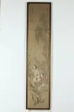 Chinese School, Two Mei Ren Under the Tree, Ink and color on silk, signed and sealed