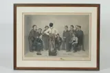 J. G Brown, Shoe Shine Boys, Color engraving by JG Brown