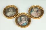 Continental School, Portraits of Religious Women: Three Works, PORTRAITS OF RELIGIOUS WOMEN: THREE WORKS, pastel