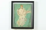 Italian School, Leda and the Swan, LEDA AND THE SWAN, watercolor