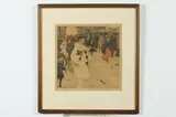 Tavik Frantisek, Mi-Careme, Color etching