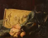 Victoria Dubourg, Still Life with Rose, STILL LIFE WITH ROSE, oil on canvas