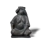 Calera Con Rebozo Doblado by Francisco Zúñiga, bronze, offered Mar 2023