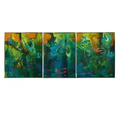 Vladimir Cora, Las Bañistas (Triptych)