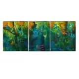 Vladimir Cora, Las Bañistas (Triptych)