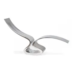 Ron Arad, Before Summer, stainless steel, signed 'Ron Arad' and numbered 5/5 along lower edge