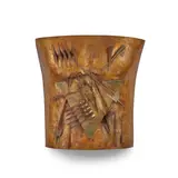 Torso II by Arnaldo Pomodoro, patinated bronze, sold Mar 2023