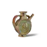 Gold Pitcher by Beatrice Wood, lustre-glazed earthenware, sold Mar 2023