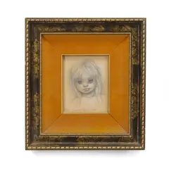 Young Girl by Margaret Keane, sold Mar 2023
