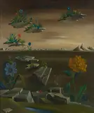 Georges Spiro, Surrealist Flower Landscape