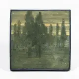 Marblehead Pottery, Landscape Tile