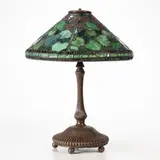 "Geranium" Table Lamp by Tiffany Studios, 1910, sold Oct 2022