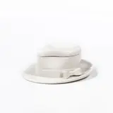 Mancer Pottery, for Raymor Fedora-form Sauce Tureen, 1960