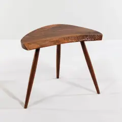 Wepman Table by George Nakashima, 1960, walnut, sold Oct 2022