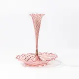 Victorian Murano Glass Epergne, late 19th century, unsigned, ht. 14 in. (35.5 cm).