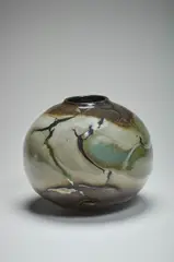 Vase by René Ben-Lisa, 1989, offered Nov 2022