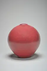 Vase boule by Robert Deblander, 1985, sold Nov 2022
