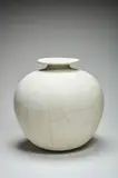 Pierre Lemaître, Vase boule à col plat, 1985