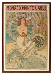 Alphonse Mucha, MONACO. MONTE-CARLO