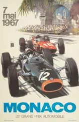 Michael Turner, MONACO 25e GRAND PRIX. 1967
