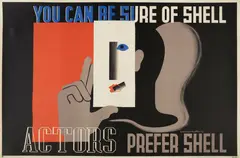 Edward McKnight Kauffer, ACTORS PREFER SHELL