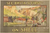 Charles Fouqueray, SEE BRITAIN FIRST ON SHELL, CHEDDAR GORGE
