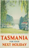 Max Angus, TASMANIA, for your Holidays. Cataract gorge from Royal park Launceston