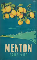 André Bermond, MENTON, Azur et Or
