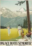 Emil Cardinaux, PALACE HOTEL. ST. MORITZ