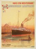 Eugène d'Argence, MESSAGERIES MARITIMES, Paris en Orient. PLM