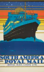 Kenneth Denton Shoesmith, SOUTH AMERICA by ROYAL MAIL