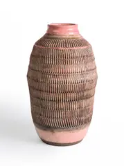 Important vase by Jean Besnard, An important enamelled ceramic vase by Jean Besnard designed circa 1930, sold Dec 2022