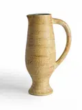 Pol Chambost, Pichet mod. 1014B, A signed enamelled ceramic model 1014B pitcher by Pol Chambost designed circa 1950