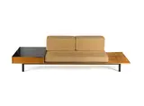 Banquette à caisson «Cansado» by Charlotte Perriand, An ash and lacquered metal "Cansado" bench by Charlotte Perriand for Steph Simon designed circa 1959-63, offered Dec 2022