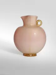 Pichet mod. 3439 by Tomaso Buzzi, A glass pitcher model 3439 by Tomaso Buzzi for Venini circa 1930, offered Dec 2022