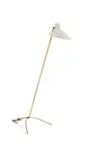 Vittoriano Vigano, Rare lampadaire mod. 1047, A rare brass and metal model 1047 floor lamp by Vittoriano Vigano for Arteluce designed circa 1951