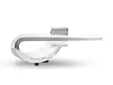 Ben Swildens, Rare bureau «Showrooom Peugeot», A rare chromed metal "Showrooom Peugeot" desk by Ben Swildens, designed 1966, this version produced 2011