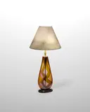 Intarsio Table Lamp by Ercole Barovier, for Barovier & Toso, polychrome glass, brass, sold Jun 2022
