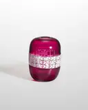 Luciano Gaspari, Murrine Vase, internally decorated glass with murrines, engraved 'L